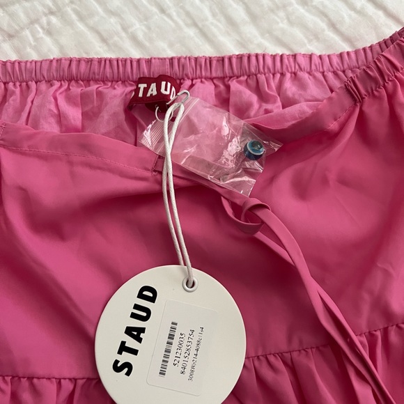 Staud Lucca Midi Skirt in Wild Orchid - size S - Picture 8 of 8